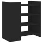 Aparador de madera de ingeniería negro 73,5x35x75 cm de , Aparadores - Ref: Foro24-848389, Precio: 63,31 €, Descuento: %