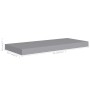 Estante flotante de pared MDF gris 60x23,5x3,8 cm en Estanterías | Comprar online en Foru.es