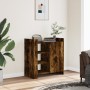 Aparador de madera de ingeniería roble ahumado 73,5x35x75 cm de , Aparadores - Ref: Foro24-848406, Precio: 73,52 €, Descuento: %