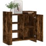 Aparador de madera de ingeniería roble ahumado 73,5x35x75 cm de , Aparadores - Ref: Foro24-848406, Precio: 73,52 €, Descuento: %
