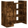 Aparador de madera de ingeniería roble ahumado 73,5x35x75 cm de , Aparadores - Ref: Foro24-848406, Precio: 73,52 €, Descuento: %
