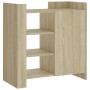 Aparador de madera de ingeniería roble Sonoma 73,5x35x75 cm de , Aparadores - Ref: Foro24-848404, Precio: 70,36 €, Descuento: %