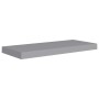 Estante flotante pared 2 uds gris MDF 60x23,5x3,8 cm en Estanterías | Comprar online en Foru.es