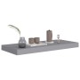 Estante flotante pared 2 uds gris MDF 60x23,5x3,8 cm en Estanterías | Comprar online en Foru.es