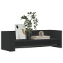 Estante de pared madera de ingeniería negro 100x35x30,5 cm de , Estantes y estanterías - Ref: Foro24-848459, Precio: 41,99 €,...