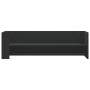 Estante de pared madera de ingeniería negro 100x35x30,5 cm de , Estantes y estanterías - Ref: Foro24-848459, Precio: 41,99 €,...