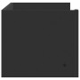 Estante de pared madera de ingeniería negro 100x35x30,5 cm de , Estantes y estanterías - Ref: Foro24-848459, Precio: 41,99 €,...