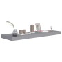 Estante flotante de pared MDF gris 80x23,5x3,8 cm en Estanterías | Comprar online en Foru.es