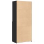 Aparador alto madera de ingeniería negro 80x42,5x185 cm de , Aparadores - Ref: Foro24-3281379, Precio: 212,14 €, Descuento: %