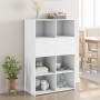 Aparador de madera de ingeniería blanco 80x42,5x124 cm de , Aparadores - Ref: Foro24-3281385, Precio: 124,62 €, Descuento: %