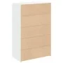 Weißer Schrank aus Holzwerkstoff 80x42,5x124 cm von , Sideboards - Ref: Foro24-3281385, Preis: 123,12 €, Rabatt: %