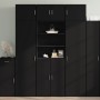 Aparador alto madera de ingeniería negro 70x42,5x185 cm de , Aparadores - Ref: Foro24-3281372, Precio: 178,98 €, Descuento: %