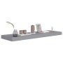 Estantes flotantes de pared 2 uds MDF gris 80x23,5x3,8 cm en Estanterías | Comprar online en Foru.es