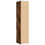 Aparador de madera de ingeniería roble ahumado 40x42,5x185 cm de , Aparadores - Ref: Foro24-3281403, Precio: 136,85 €, Descue...
