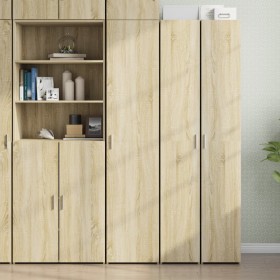 Aparador de madera de ingeniería roble Sonoma 40x42,5x185 cm de , Aparadores - Ref: Foro24-3281401, Precio: 141,09 €, Descuen...