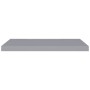 Estantes flotantes de pared 4 uds MDF gris 80x23,5x3,8 cm en Estanterías | Comprar online en Foru.es