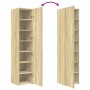 Aparador de madera de ingeniería roble Sonoma 40x42,5x185 cm de , Aparadores - Ref: Foro24-3281401, Precio: 141,09 €, Descuen...