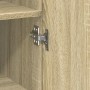 Aparador de madera de ingeniería roble Sonoma 40x42,5x185 cm de , Aparadores - Ref: Foro24-3281401, Precio: 141,09 €, Descuen...