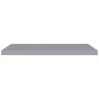 Estante flotante de pared MDF gris 90x23,5x3,8 cm en Estanterías | Comprar online en Foru.es