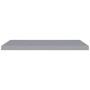 Estantes flotantes de pared 2 uds MDF gris 90x23,5x3,8 cm en Estanterías | Comprar online en Foru.es