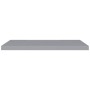 Estantes flotantes de pared 4 uds MDF gris 90x23,5x3,8 cm en Estanterías | Comprar online en Foru.es