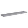 Estante flotante de pared MDF gris 120x23,5x3,8 cm en Estanterías | Comprar online en Foru.es