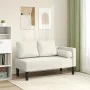 Sofá diván con cojines terciopelo crema by , Daybeds - Ref: Foro24-4007578, Price: 155,16 €, Discount: %