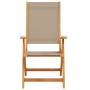 Sillas de jardín plegables 2 uds madera maciza acacia textileno de , Sillas de jardín - Ref: Foro24-4008423, Precio: 177,01 €...
