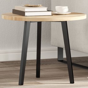 Tablero de mesa redondo madera maciza de acacia Ø50x2 cm de , Tableros para mesas - Ref: Foro24-4008683, Precio: 31,38 €, Des...