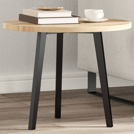 Tablero de mesa redondo madera maciza de acacia Ø50x2 cm de , Tableros para mesas - Ref: Foro24-4008683, Precio: 31,38 €, Des...