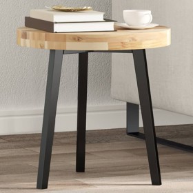 Tablero de mesa redondo madera maciza de acacia Ø40x4 cm de , Tableros para mesas - Ref: Foro24-4008688, Precio: 34,80 €, Des...