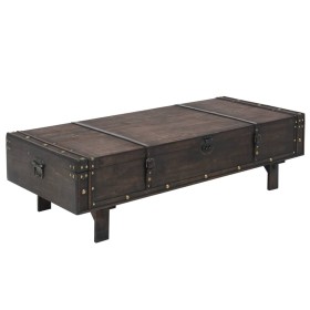 Mesa de centro madera contrachapada estilo vintage 120x55x35 cm en Mesas de centro | Comprar online en Foru.es