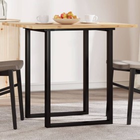 Tablero de mesa cuadrado madera maciza acacia 80x80x2 cm de , Tableros para mesas - Ref: Foro24-4008710, Precio: 81,15 €, Des...