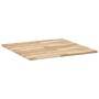 Tablero de mesa cuadrado madera maciza acacia 80x80x2 cm de , Tableros para mesas - Ref: Foro24-4008710, Precio: 81,15 €, Des...