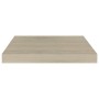 Estante flotante de pared MDF color roble 40x23x3,8 cm en Estanterías | Comprar online en Foru.es