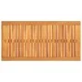 Mesa de centro de madera maciza de acacia 100x50x33 cm de vidaXL, Sofás modulares de exterior - Ref: Foro24-311833, Precio: 7...