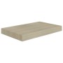 Estantes flotantes de pared 4 uds MDF roble 40x23x3,8 cm en Estanterías | Comprar online en Foru.es