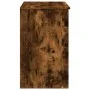 Tocador con espejo roble ahumado 73x46,5x120 cm de , Tocadores para dormitorios - Ref: Foro24-848224, Precio: 84,42 €, Descue...