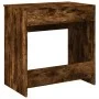 Tocador con espejo roble ahumado 73x46,5x120 cm de , Tocadores para dormitorios - Ref: Foro24-848224, Precio: 84,42 €, Descue...