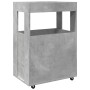 Carrito de bar madera de ingeniería gris hormigón 60x39,5x89 cm de , Aparadores - Ref: Foro24-848272, Precio: 105,10 €, Descu...