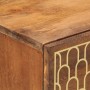 Armario auxiliar madera maciza de mango 80x33x75 cm de , Aparadores - Ref: Foro24-358311, Precio: 126,70 €, Descuento: %