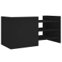 Mueble de TV madera de ingeniería negro 80x35x40 cm de , Muebles TV - Ref: Foro24-848368, Precio: 51,45 €, Descuento: %