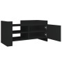 Mueble de TV madera de ingeniería negro 80x35x40 cm de , Muebles TV - Ref: Foro24-848368, Precio: 51,45 €, Descuento: %