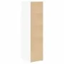 Hoher Schrank aus weißem Ingenieurholz 30x42,5x124 cm von , Sideboards - Ref: Foro24-846152, Preis: 65,91 €, Rabatt: %
