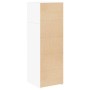 Aparador alto madera de ingeniería blanco 40x42,5x124 cm de , Aparadores - Ref: Foro24-846159, Precio: 75,27 €, Descuento: %