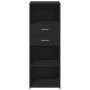Aparador alto madera de ingeniería negro 45x42,5x124 cm de , Aparadores - Ref: Foro24-846167, Precio: 80,39 €, Descuento: %