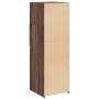 Aparador alto madera de ingeniería marrón roble 40x42,5x124 cm de , Aparadores - Ref: Foro24-846165, Precio: 68,20 €, Descuen...