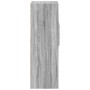 Aparador alto madera de ingeniería gris Sonoma 50x42,5x124 cm de , Aparadores - Ref: Foro24-846178, Precio: 81,37 €, Descuent...