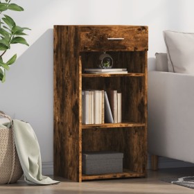 Aparador madera de ingeniería roble ahumado 45x42,5x93 cm de , Aparadores - Ref: Foro24-846324, Precio: 58,38 €, Descuento: %