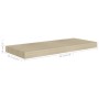 Estante flotante de pared MDF color roble 60x23,5x3,8 cm en Estanterías | Comprar online en Foru.es